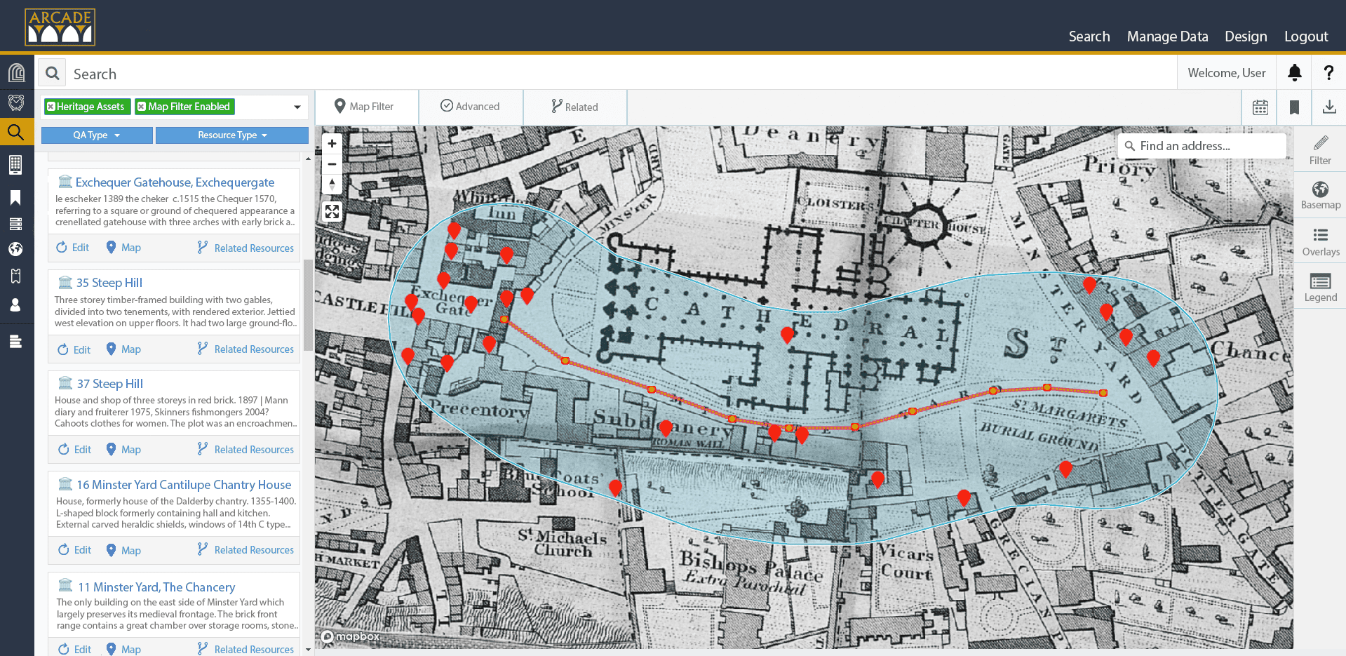 Arcade, courtesy of City of Lincoln Council